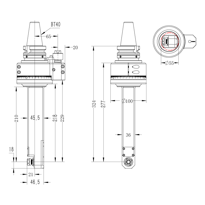 DK90-BT40-ER11M-210