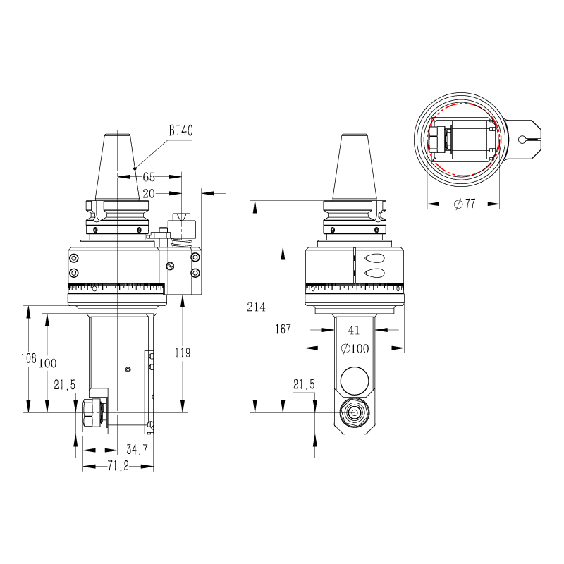 DK90-BT40-ER16M-100