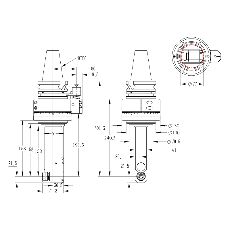 DK90-BT50-ER16M-150/170