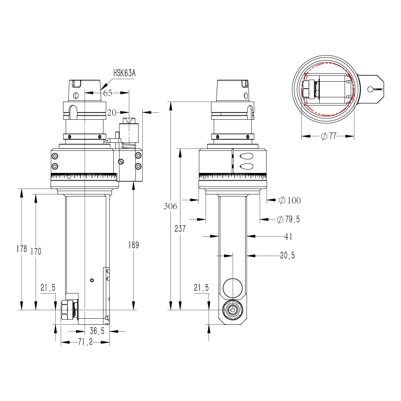 DK90-HSK63A-ER16M-170