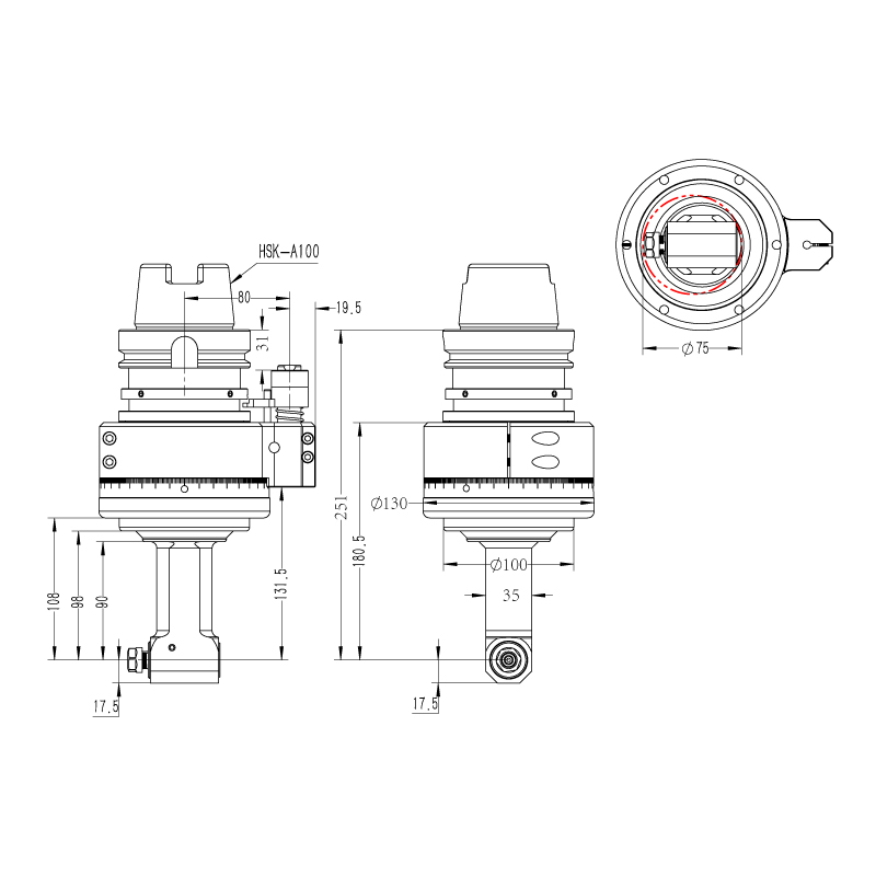 DK90-HSK100A-ER11-90