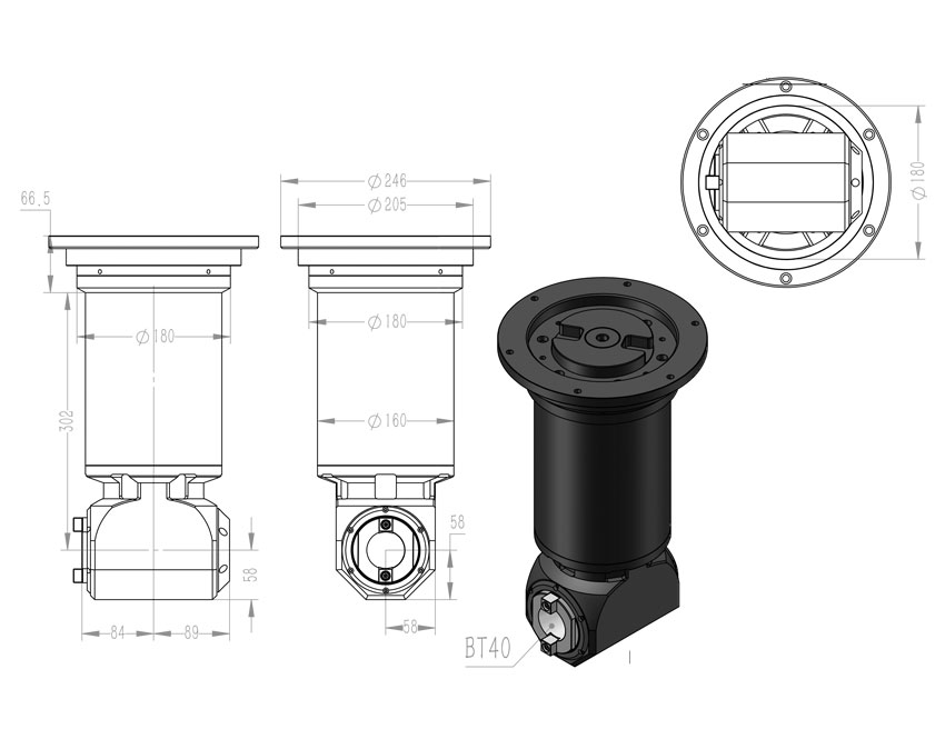 DK90-BT50-BT40-300