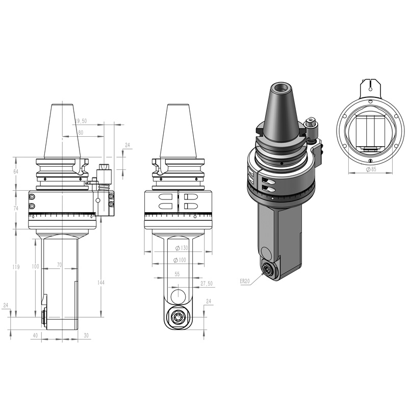 DK90-BT50-ER20M-100