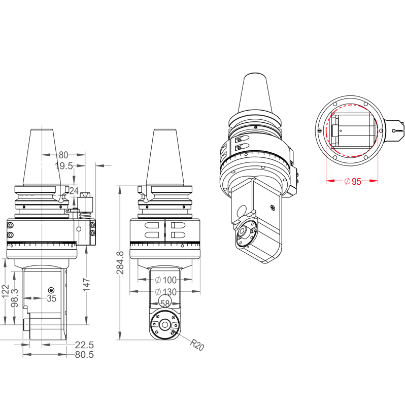 BT50-FMB22M-F63