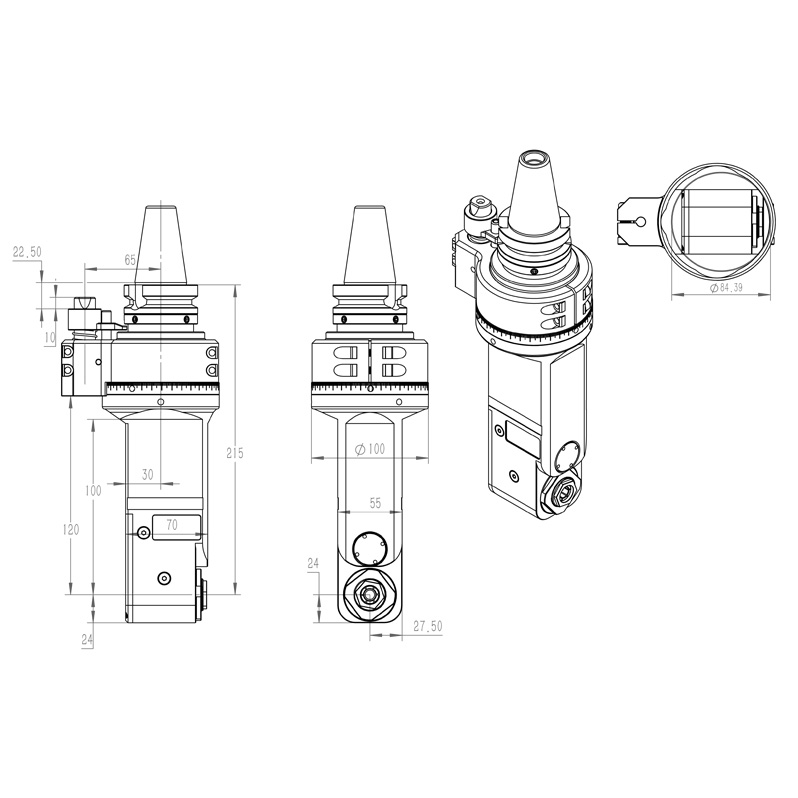 DK90-BT40-ER20M-100