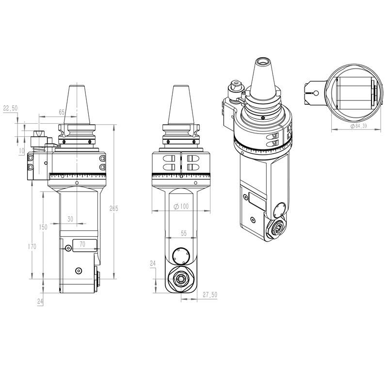 DK90-BT40-ER20M-150